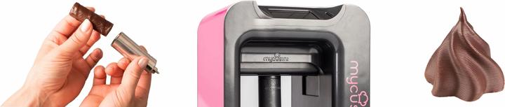 Immagine prodotto Mycusini Stampante 3D cioccolato 2.0 Passion Pink