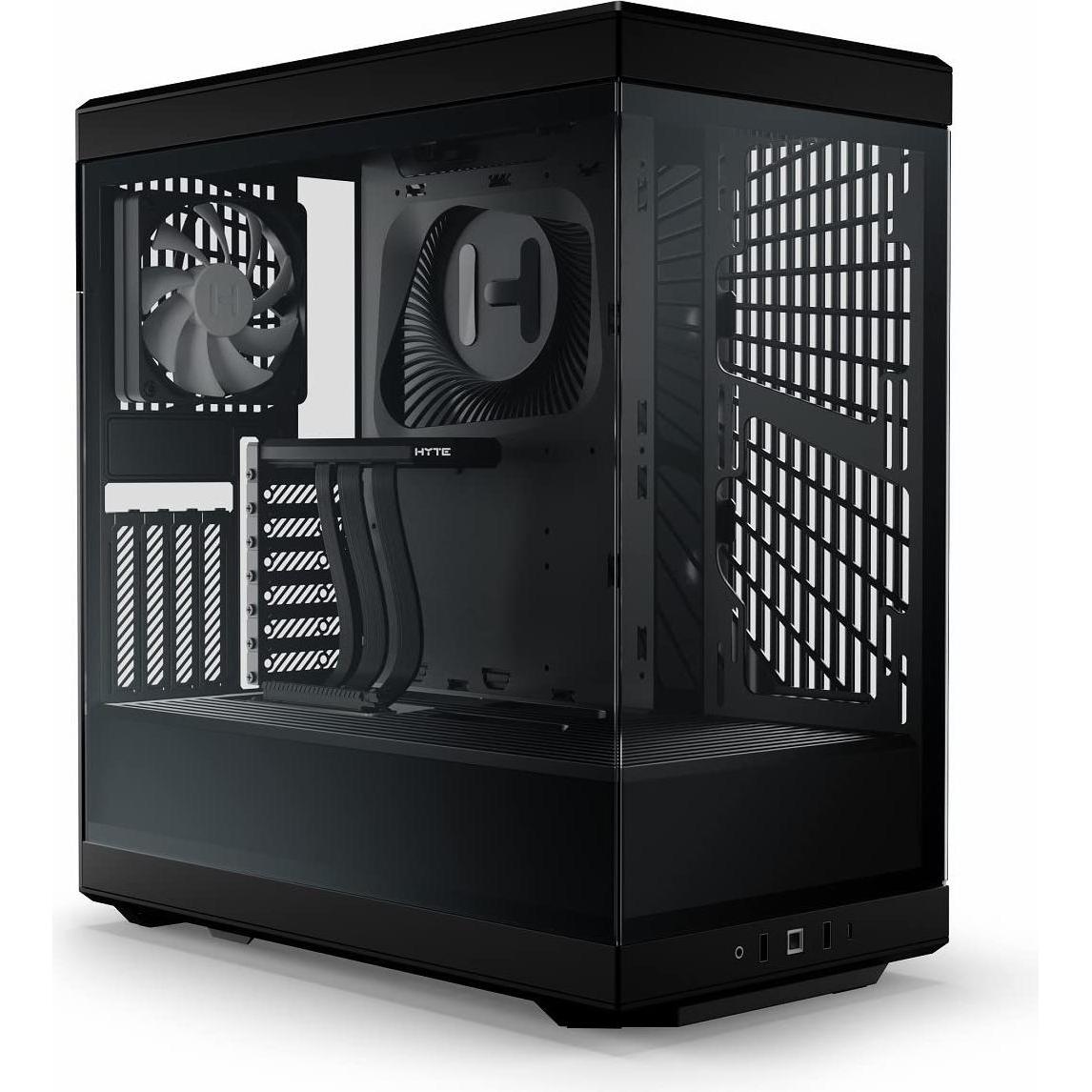 Hyte Y40 (Mini-ITX, mATX, ATX), PC Gehäuse, Schwarz