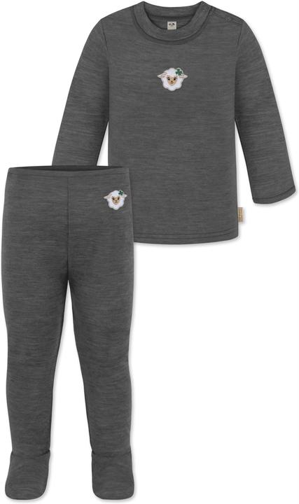 Produktbild Normani Baby Merino Set Wollpullover und Unterhose - 9573 (74)