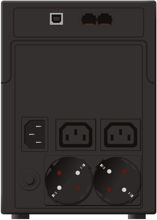 Produktbild Powerwalker VI 1200 SH Schuko 1200VA / 600W Line-Interactive USV Tower AVR HID (1200 VA, 600 W, Line-Interaktiv USV)