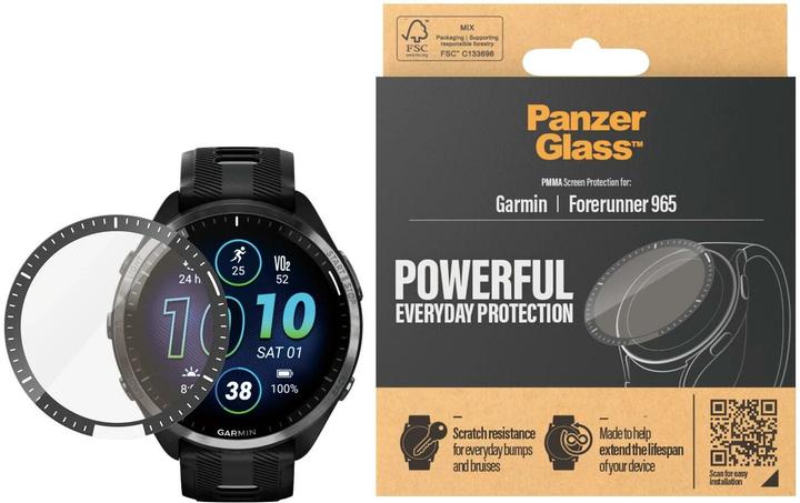 PanzerGlass Protection d'écran Garmin Forerunner 965 (Garmin Forerunner 965)