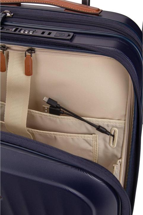 Actual product image Brics Taormina 4 Rollen Trolley S 57 cm mit Dehnfalte (53 l)