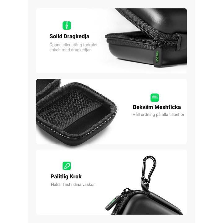 Actual product image Ugreen Headset Storage Bag (Headphone bag)