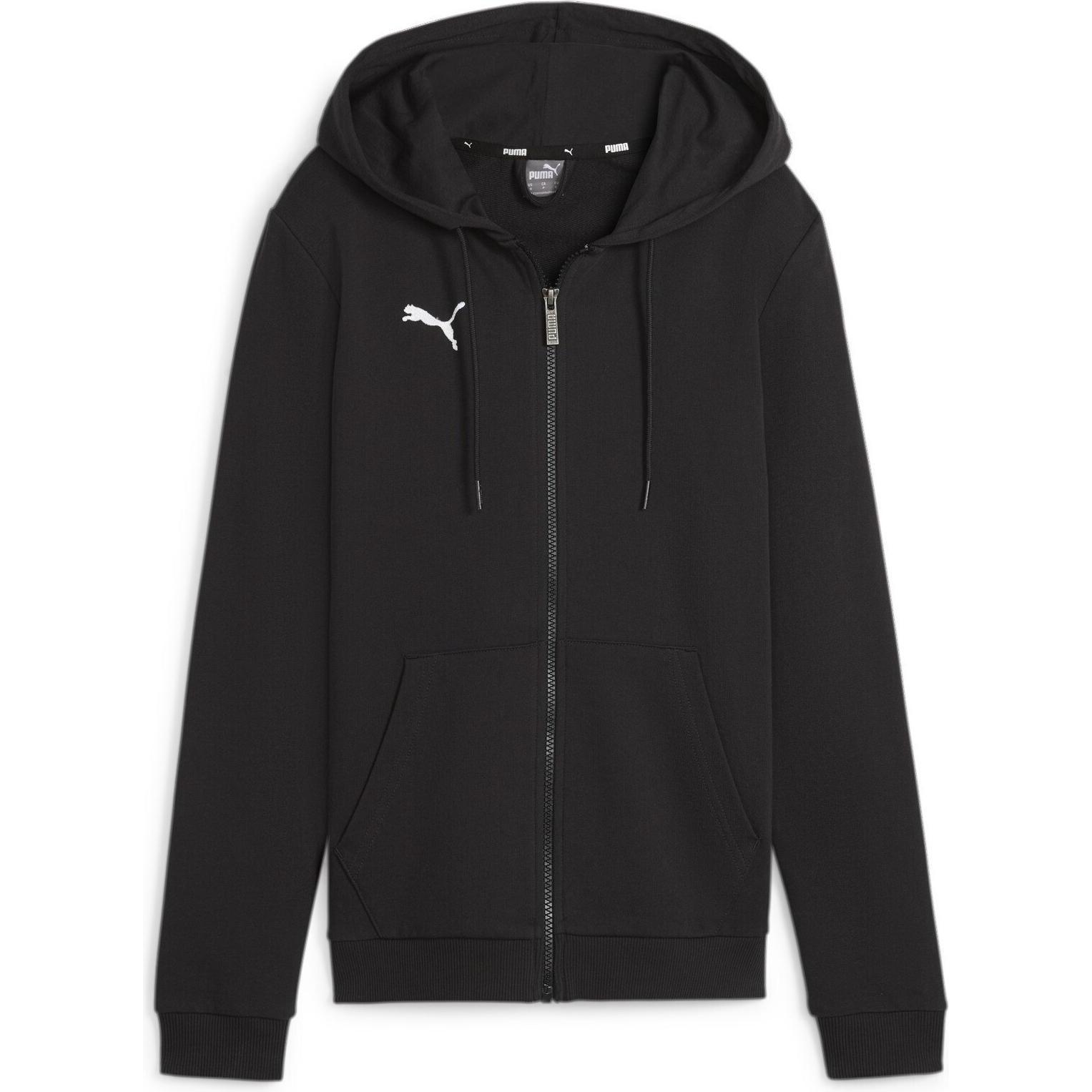Puma, Damen, Pullover, teamGOAL Casuals Hooded Jacket Wmn, Schwarz, (L)