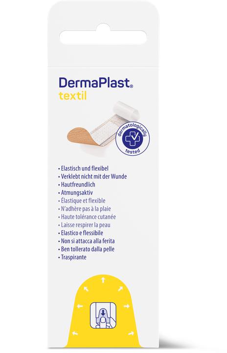 Actual product image DermaPlast Textile plaster (15 x)