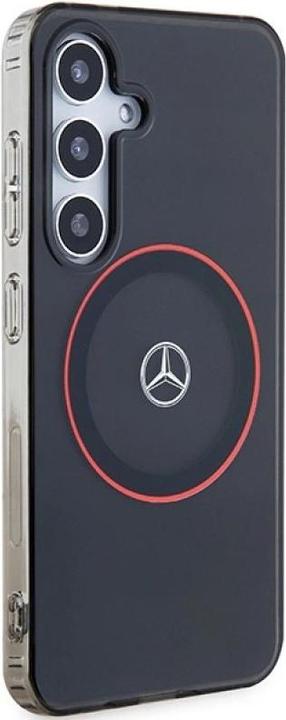 Produktbild Mercedes MEHMS23HUORK S921 czarny/black hardcase Double Layer W/ Red MagSafe (Samsung Galaxy S24)
