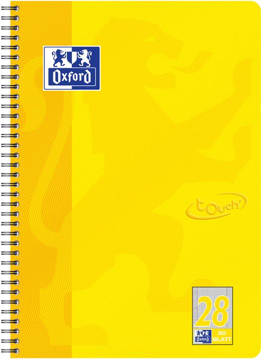 Produktbild Oxford Collegeblock Touch (A4+, Kariert, Weicher Einband)