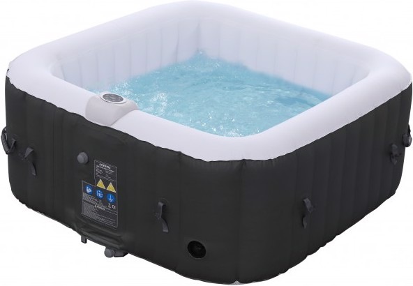 Arebos Whirlpool aufblasbar (4 Pers.)
