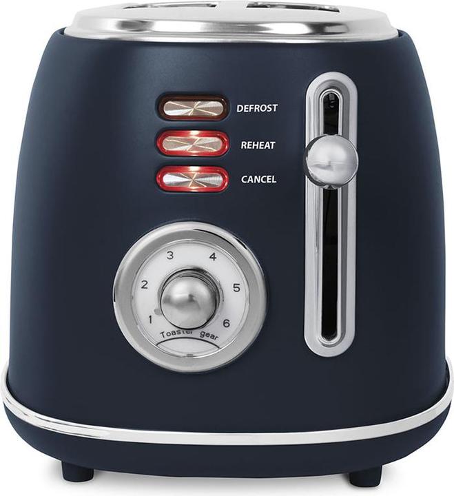 Actual product image BerlingerHaus Haus Toaster matt blue Deep Sea Collection