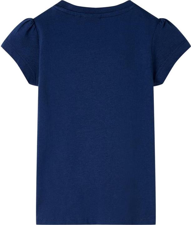 Immagine prodotto VidaXL T-shirt per bambini blu navy 116,Materiale: 95 % cotone. 5 (116)