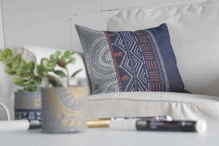 Image du produit Kreul Marqueur textile OPAK, pointe ogive, noir (Noir, 4 mm, 1 x)