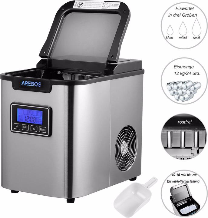 Image du produit Arebos Machine à glaçons