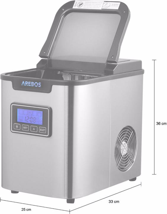 Image du produit Arebos Machine à glaçons