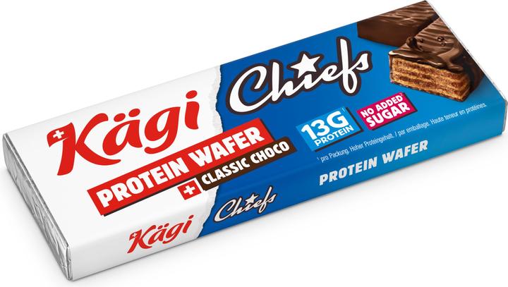 Kägi Chiefs Protein Wafer Choco (Classic Choco, 55 g)