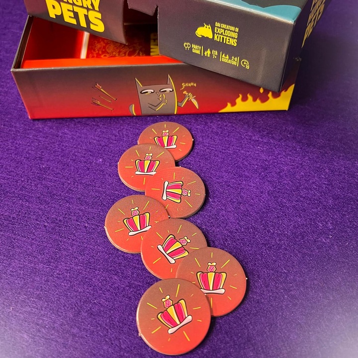 Actual product image Asmodée Power Hungry Pets - Ed. Italiana