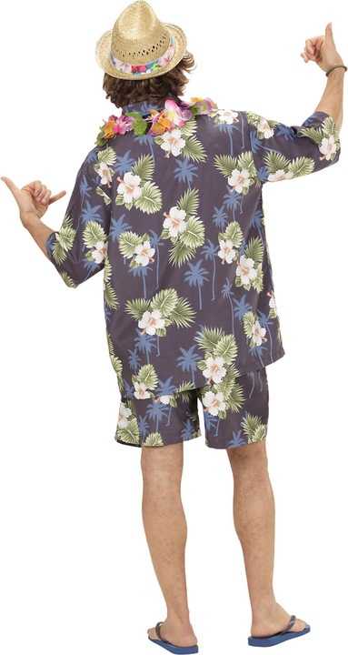 Immagine prodotto Widmann Costume hawaiano con pantaloncini e camicia (XL)