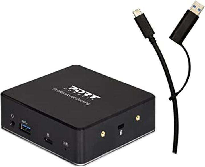 Port Designs DOCKING UNIVERSAL OFFICE 901908 2 X 2K-EU, USB-A/USB-C (USB-A, USB-C, 8 ports)