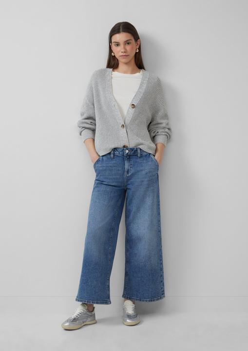 Produktbild S.Oliver Jeans-Hose Culotte Catie / Slim Fit / Mid Rise / Wide Leg (44)