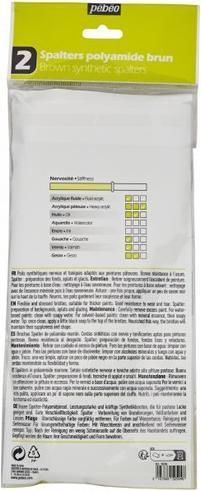 Actual product image Pebeo 2 Cleavers flat poly brown (75 mm)