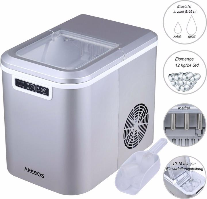 Image du produit Arebos Machine à glaçons