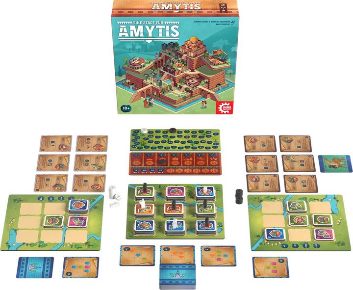 Actual product image Game Factory Eine Stadt für Amytis (d) (German, 2 Players)