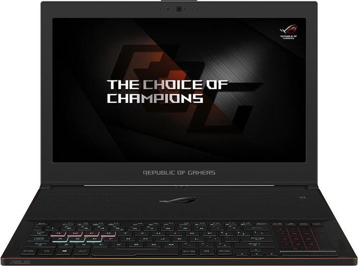 Actual product image ASUS ROG Zephyrus GX501VI-GZ020T - DE-Layout (15.60", Intel Core i7-7700HQ, 24 GB, 512 GB, DE)