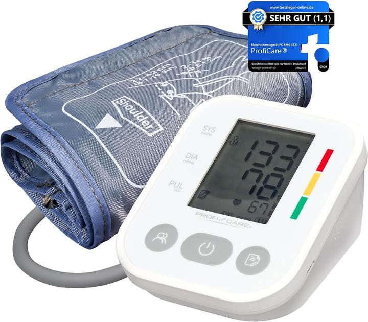 Immagine prodotto Profi-Care Monitor della pressione sanguigna (Sfigmomanometro per braccio)