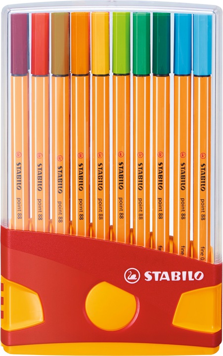 Produktbild STABILO point 88 Fineliner (Mehrfarbig, 20 x)