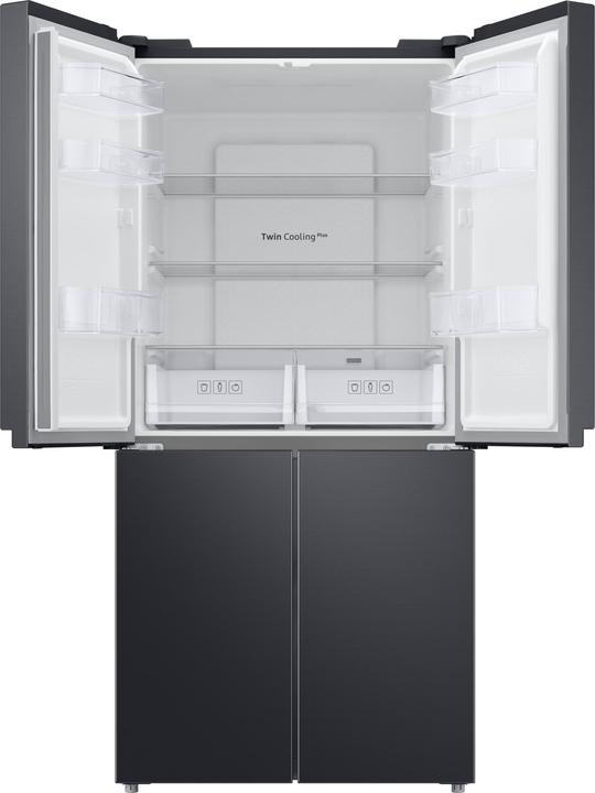 Actual product image Samsung RF48A400EB4, Vrijstaand, Frans deur, Antraciet, LED, Touch (488 l)