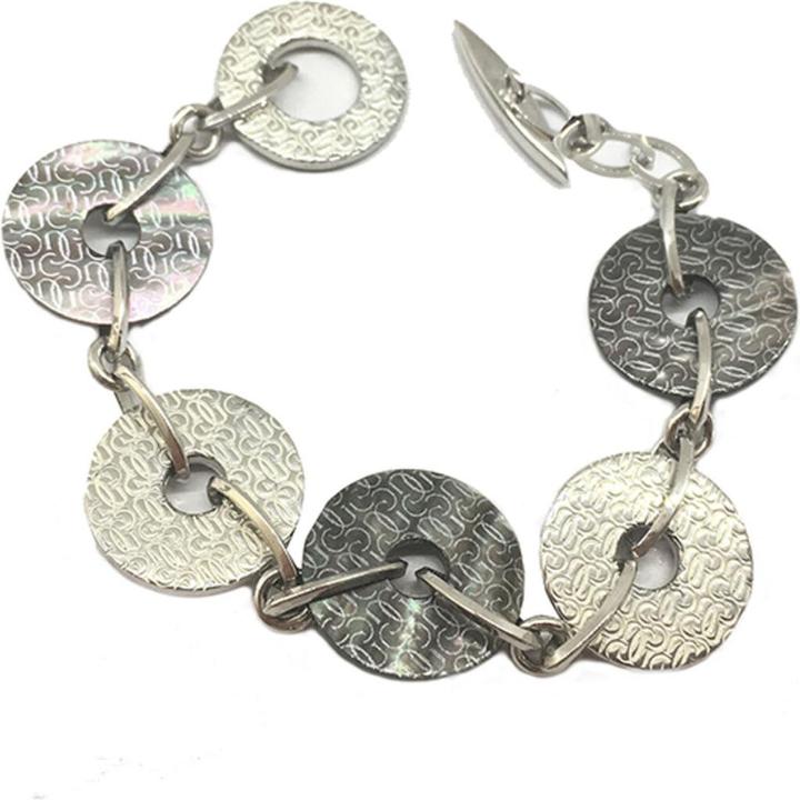 Actual product image Guess Ladies' bangle CWB90701 (21 cm) (21 cm) (21 cm, Steel)