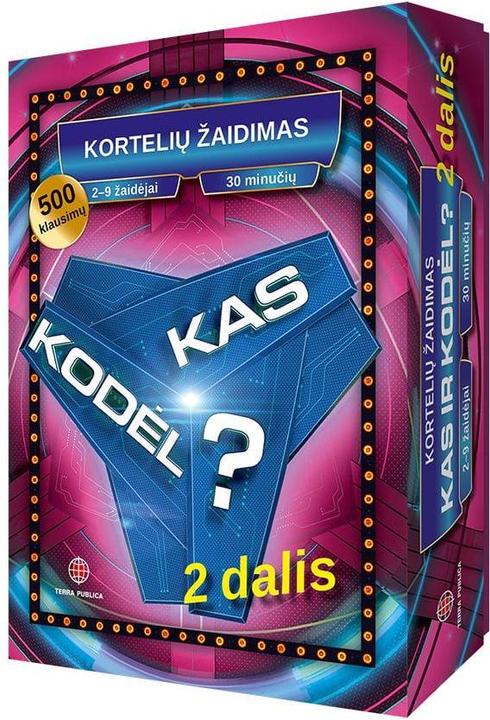 Productafbeelding No Name Bordspel Kas Ir Kodėl 2