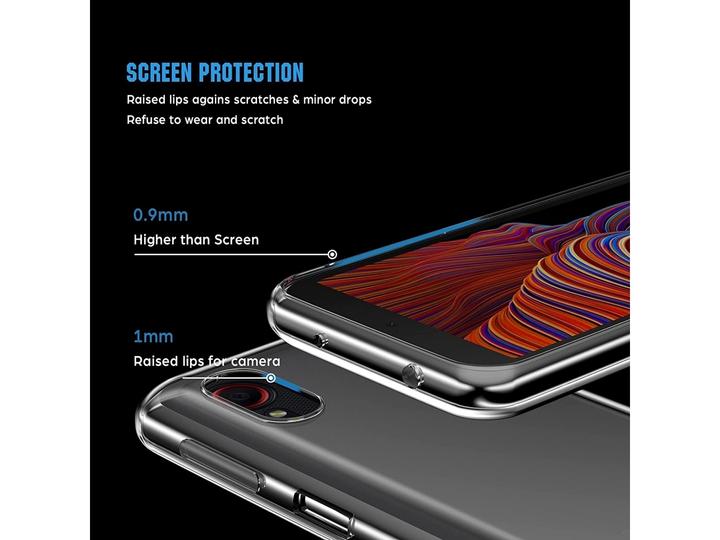 Produktbild Screenguard Samsung Galaxy Xcover 5 Flexible TPU Clear Case (Samsung Galaxy Xcover 5)