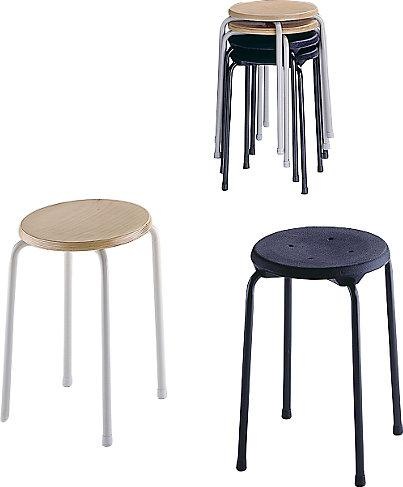 Actual product image kaiserkraft Stacking stool