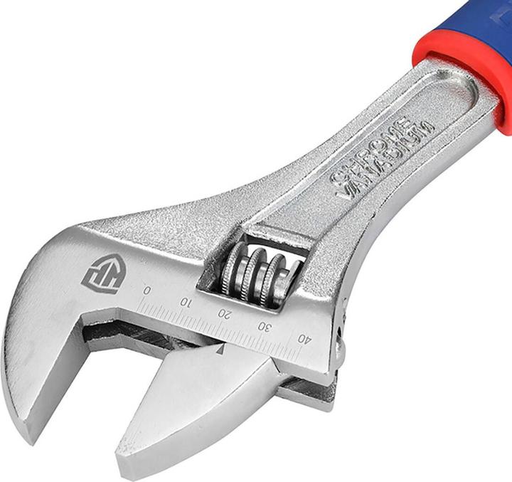 Image du produit Workpro Clé à molette avec fonction cliquet, réglable (40 mm)