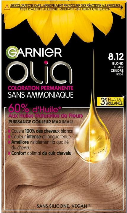 Iridescent light ash blonde