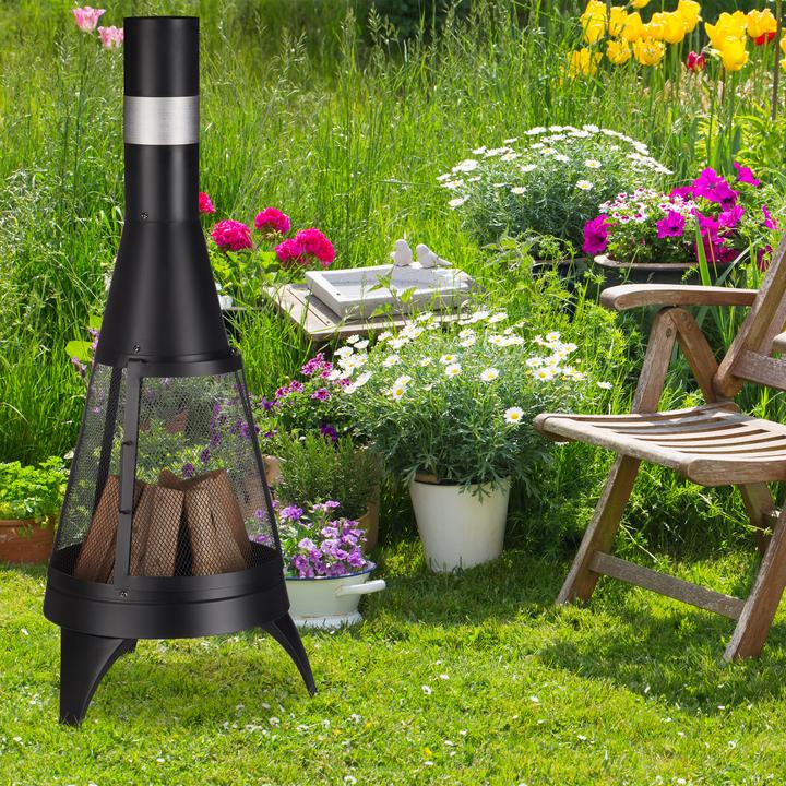 Actual product image Relaxdays Patio oven