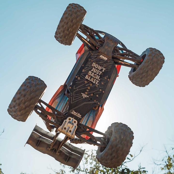 Image du produit Arrma KRATON 6S V6 4X4 BLX 1/8 Brushless Speed Monster Truck RTR, Blau/Orange (RTR Prêt à fonctionner)
