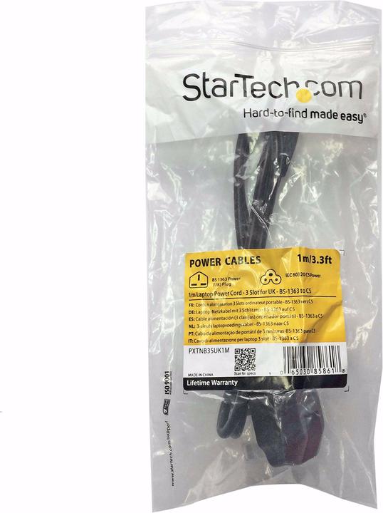 Produktbild StarTech Pxtnb3suk (1 m)