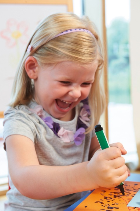 Actual product image STABILO Trio Scribbi Spring-loaded triangular felt-tip pen (Multicoloured, 12 x)