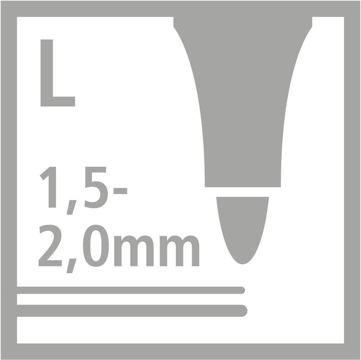 Immagine prodotto STABILO Trio Scribbi Pennarello triangolare a molla (Multicolore, 12 x)