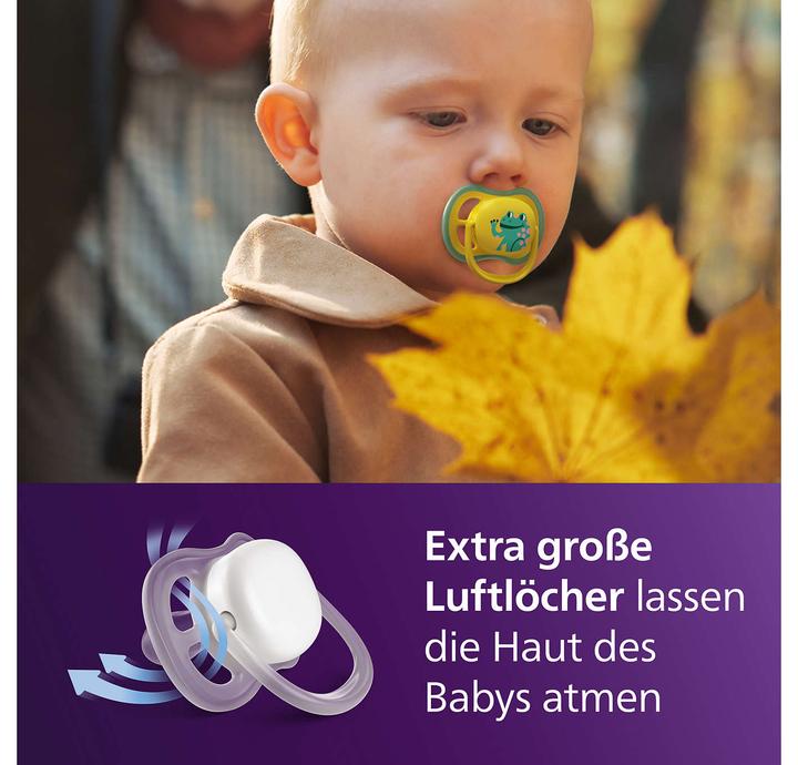 Immagine prodotto Philips Avent Pacifier für Tag und Nacht (4 x, a partire da 18 m.)