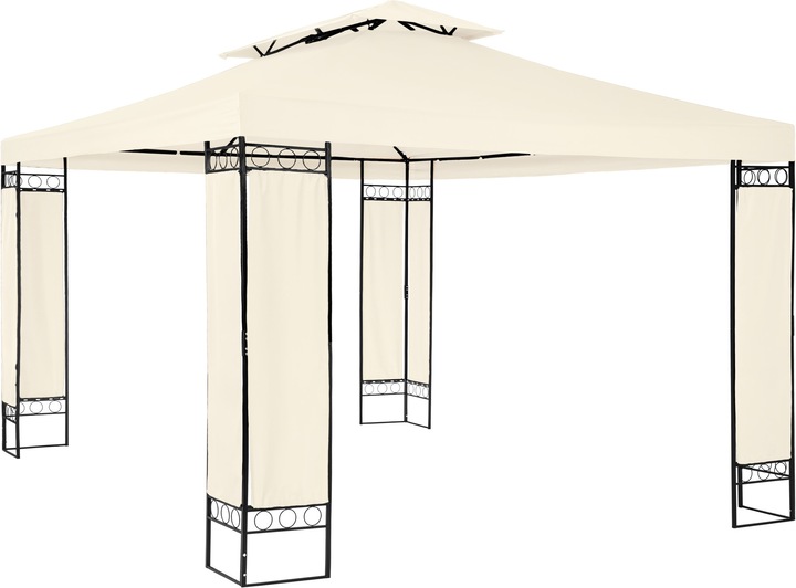 Image du produit tectake Tonnelle 3,9 x 2,9 m LEYLA (390 cm, 290 cm)
