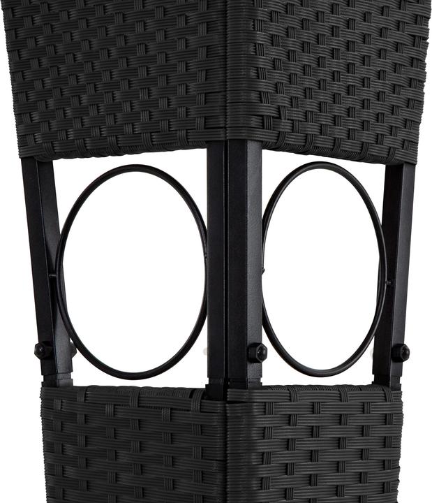 Actual product image tectake Gazebo Mona 3x4m rattan (400 cm, 300 cm)