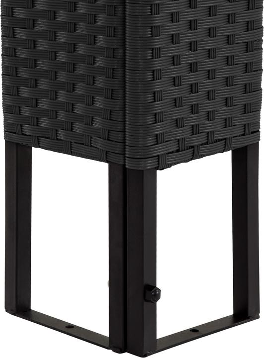 Actual product image tectake Gazebo Mona 3x4m rattan (400 cm, 300 cm)