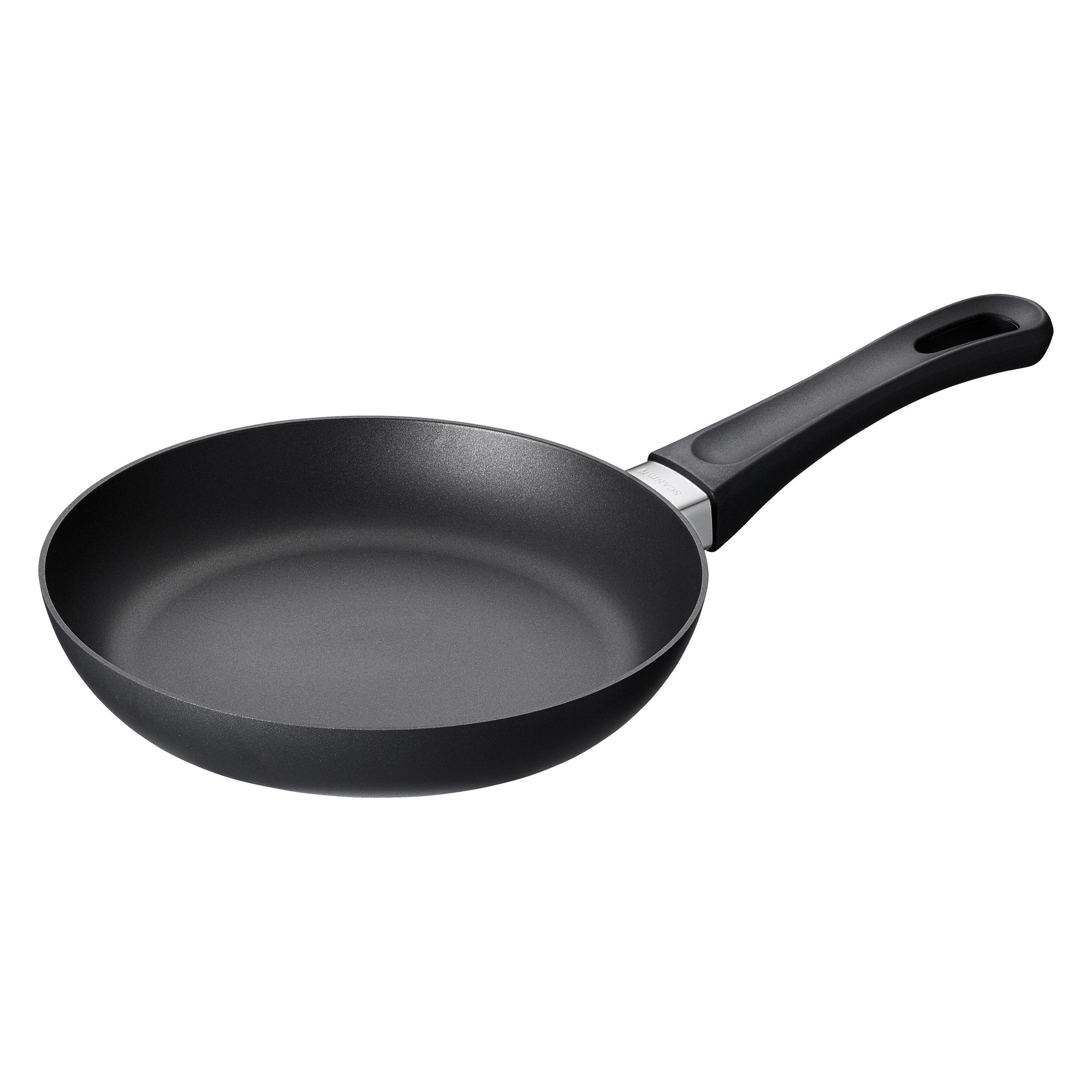 Scanpan Klassieke Inductiepan 20 Cm, Pan + Steelpan, Zwart