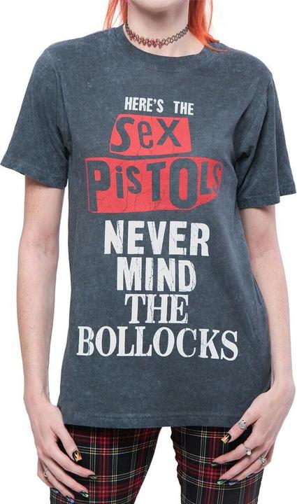 Actual product image Sex Pistols Never Mind The Bollocks TShirt Washed (S)