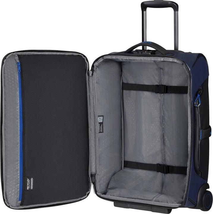 Produktbild Samsonite Reistas Met Wielen - Ecodiver Duffle/Wh 55/20 (Handbagage) Blue Nights (48 l)