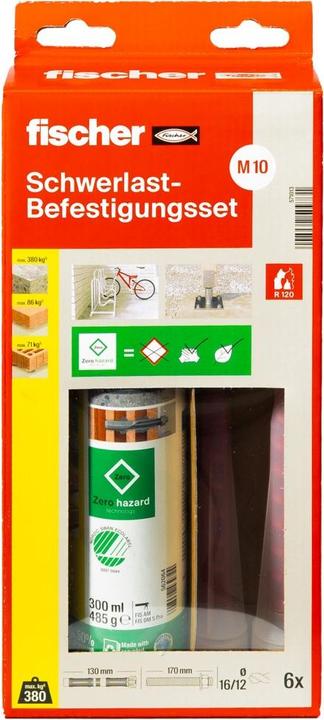 Actual product image Fischer FIS V Zero 300 T SBS Set M10 R (1 pcs.)