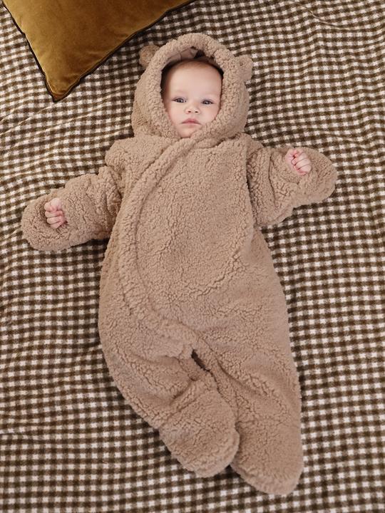 Immagine prodotto Vertbaudet Baby Winter-Overall aus Webpelz mit Ohren und Recycling-Wattierung (62)