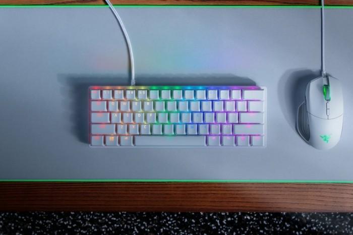 Produktbild Razer Huntsman Mini Mercury (US, Kabelgebunden)